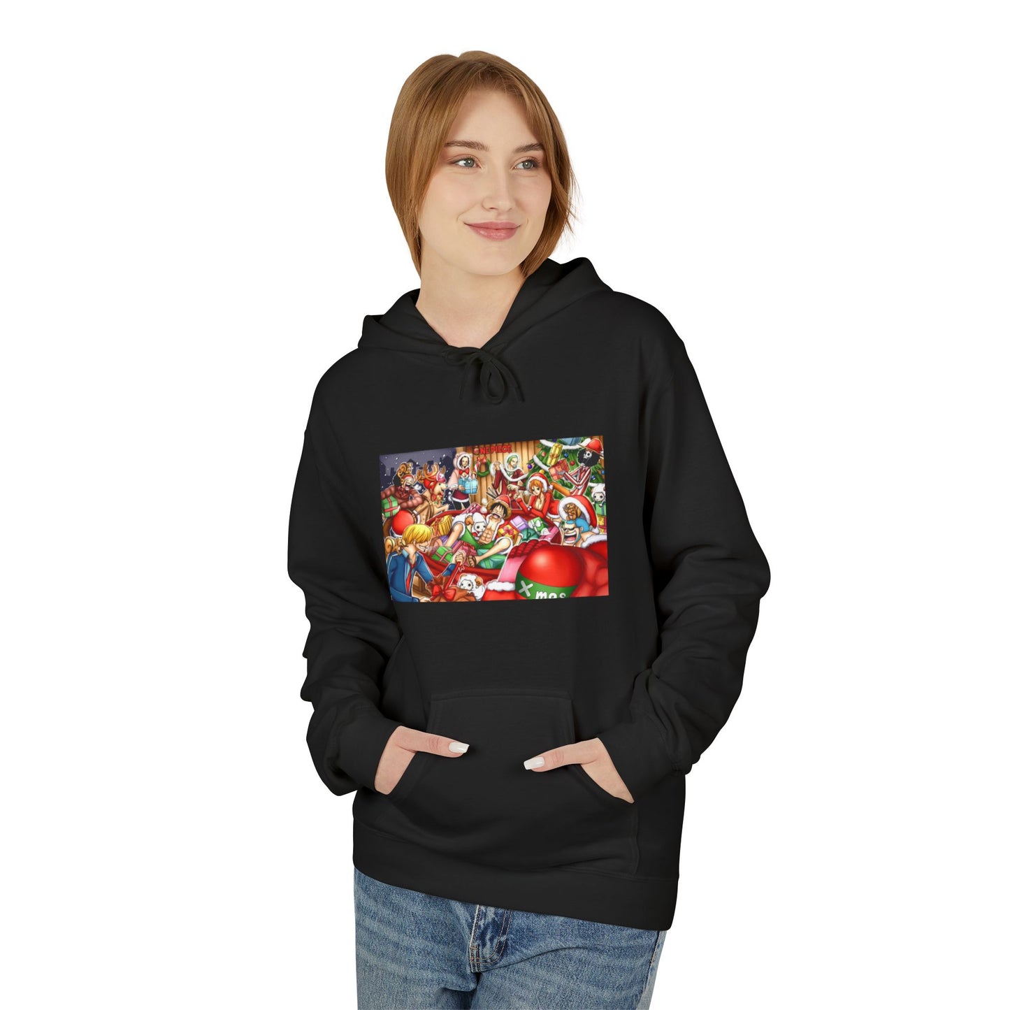 Festive Merry Christmas Hoodie for Winter Celebrations Printify