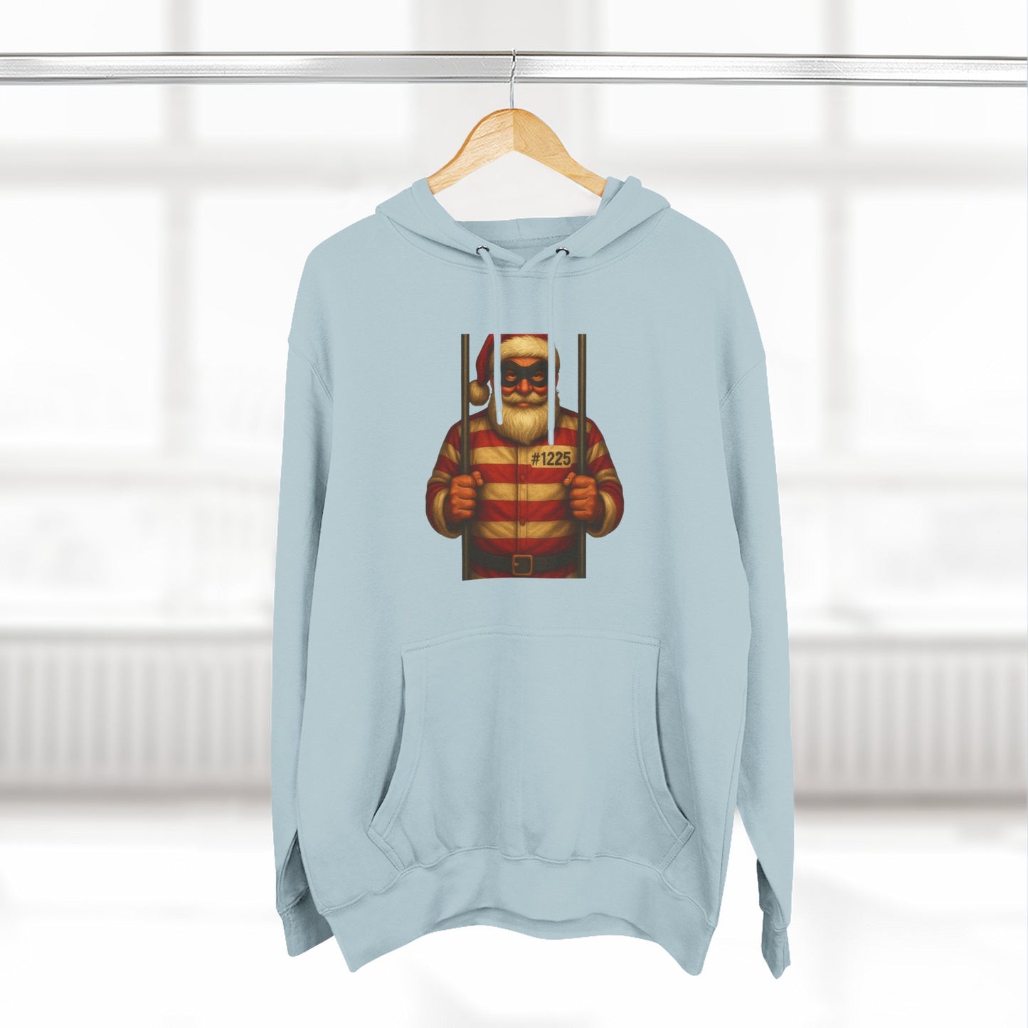 It Wasn't Me Santa Hoodie Printify